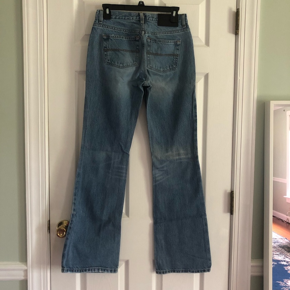 Express Low Rise Flare Jeans - Picture 2 of 6